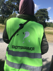 Initiativet ”Idrottsmammor” är en del av Rinkeby Run. (Foto: Eva-Märta Granqvist)